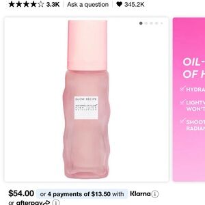 NEW Glow Recipe Watermelon Glow Pink Juice Moisturizer 50ml